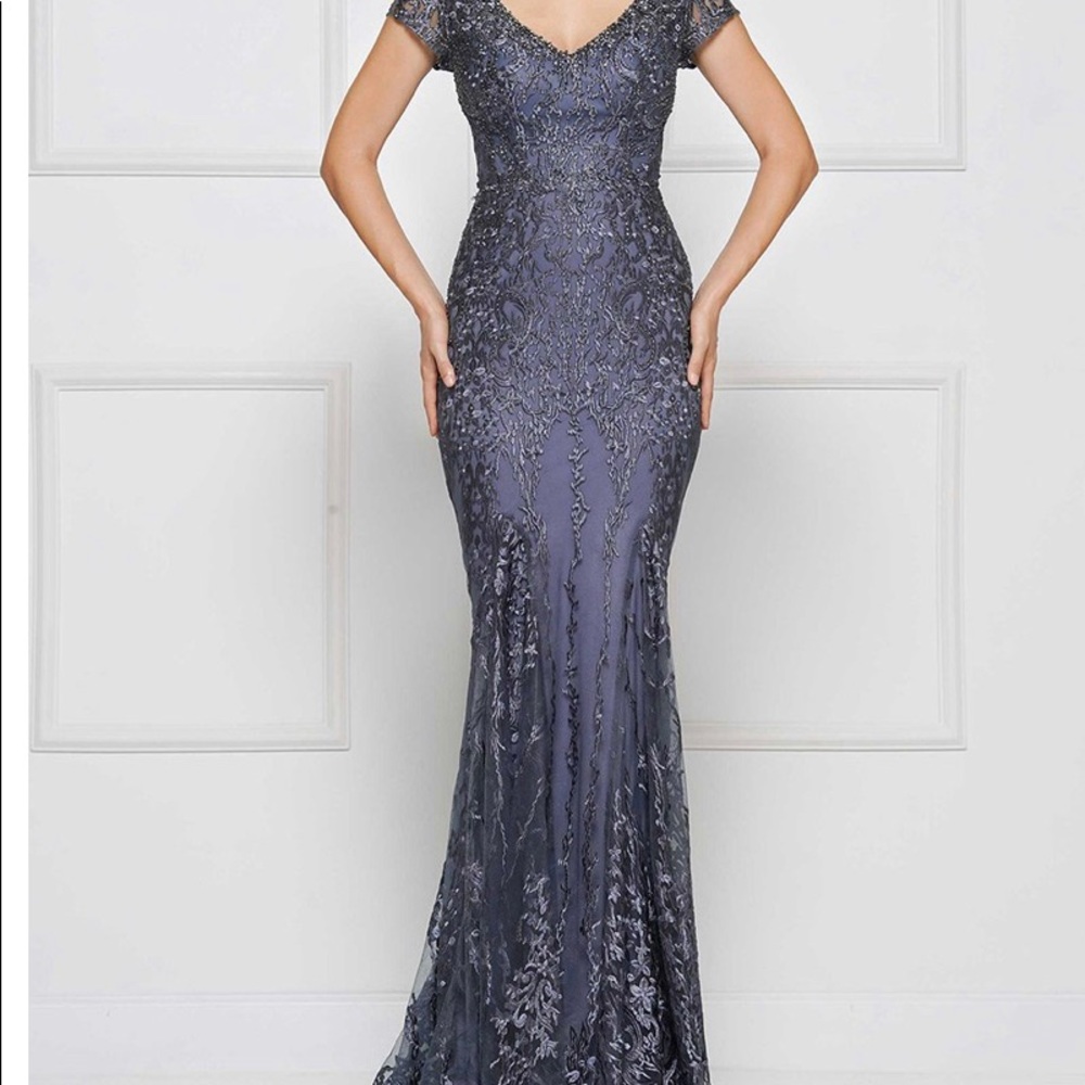 Beautiful gown, mother of bride dress. - Picture 2 of 3